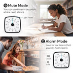 Yunbaoit Visual Timer with Night Light, 60-Minute Countdown Timer - Image 4