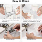 X Home 5-in-1 Rotary Cheese Grater - Image 8
