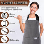 Janmercy 24 Pcs Aprons for Women Men - Image 3