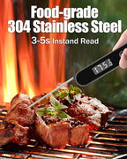 Meat Thermometer Digital for Cooking and Grilling, Instant Read Food Thermometer - Image 6