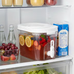 GLEAVI Beverage Dispenser with Spigot: Family Fridge Pitcher - Image 3