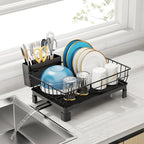 GSlife Small Dish Drying Rack for Kitchen Counter - Image 8