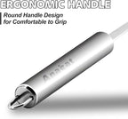 Anaeat 4.7" Stainless Steel Fat Skimmer Spoon - Image 5