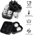 2 Pack Halloween Ice Cube Molds, Halloween Reusable Ice Cube Tray - Image 3