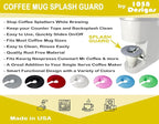 Coffee Mug Cup Splash Splatter Guard Screen compatible - Image 2