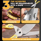 Dream Reach Poultry Shears, Germany Heavy Duty Kitchen Scissors - Image 6