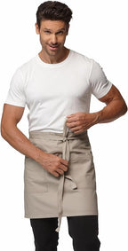 Unisex Waist Apron Half Bistro Apron Server Aprons by Guolamy