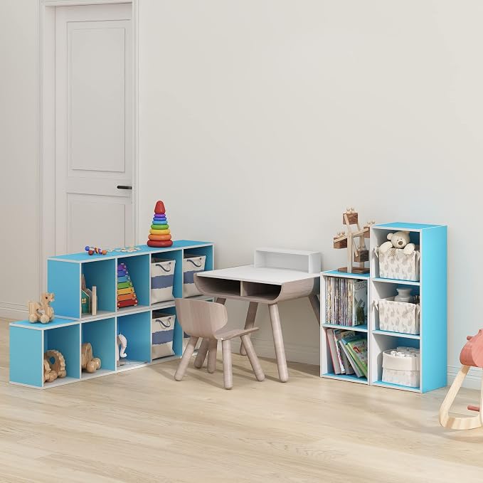 Furinno PASIR Book Shelf, 5-Tier Modern Bookshelf, Open Shelves Bookcase 9 x 12 - Image 2