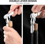 HYZ Wine Opener Bulk 20-Pack for Bartender, Professional Waiter Corkscrew Wine - Image 4