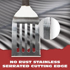 BBQ-AID Pro BBQ Metal Spatula - Image 5
