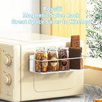 Magnetic Spice Rack for Refrigerator Magnetic Fridge Shelf for Kitchen Spice - Image 5