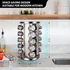 Rotating Spice Rack Organizer - Image 2