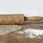 Ragyzity Wooden Embossed Rolling Pin - Image 5