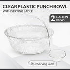 S.G Premium Quality Plastic Punch Bowl - Image 2
