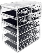 Sorbus Acrylic Makeup Organizer Set, 7-Drawer Vanity & Countertop Cosmetic - Image 9
