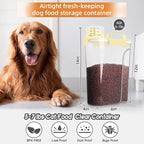 LEAWALK 5Lbs Airtight Cat Dog Food Storage Container - Image 6