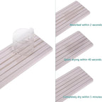 NiuYichee 2 PCS Water Absorbent diatomite Coasters, 10.2" x 4" Water Absorbing - Image 5