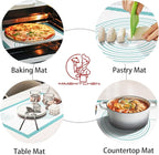 Non-Stick Silicone Pastry Mat, Silicone Baking Mat - Image 3