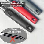 Silicone Spatula and Cooking Spoon, 5 Pack Non-Stick Cooking Utensils - Image 5