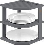Bambüsi Plate Organizer for Cabinet by Bamb%C3%BCsi