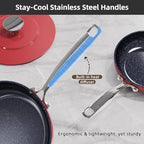 Nuwave Lux 13pc Forged Lightweight Cookware Set PFAS Free, Healthy G10 Duralon - Image 7