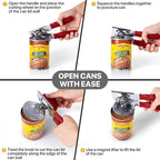 Can Opener Manual Heavy Duty, UHIYEE Hand Held Can Openers - Image 7
