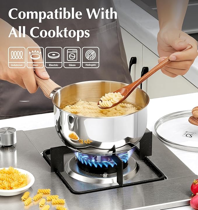 KOCH SYSTEME CS 2 Quart Sauce Pan - Image 5