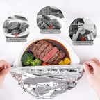 2026 New Reusable Aluminum Foil Food Covers, Pop Up Tin Foil Food Insulation - Image 4