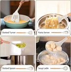 P&P CHEF Silicone Cooking Utensils Set, 8-Piece Kitchen Cooking Utensil - Image 4