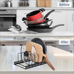 Toplife Pot Lids Organizer Rack - Image 3