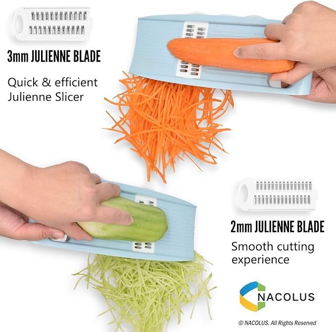 NACOLUS Handheld Mandoline Slicer - Image 4