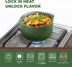 MINH LONG 3-Qt Porcelain Dutch Oven - Image 2