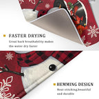 Christmas Snowman Dish Drying Mat - Image 3