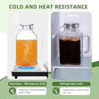Hannadepot Glass Pitcher, 3.6L/122 oz Glass Water Pitcher - Image 3