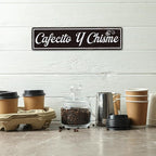 Coffee Metal Signs, Cafecito y Chisme Sign, Funny Coffee Home Decor, Farmhouse - Image 4