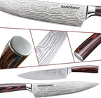 Professional Kitchen Knives High Carbon Stainless Steel Chef Knife Set - Image 3