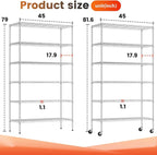 BestOffice | 6-Tier Wire Storage Shelves - Image 3