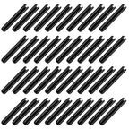MECCANIXITY 120Pcs Slotted Split Roll Pins 4/25 Inch Dia. 1-1/5 Inch Length by MECCANIXITY