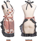 Lovely Flower Pattern Retro Aprons - Image 2