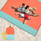 HIHOHO Beach Blanket Waterproof Sandproof Extra Large Beach Mat 79" X - Image 6