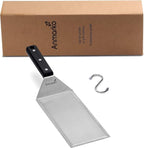 Turner 4x8 Stainless Steel Metal Griddle Spatula - Image 6