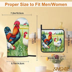 Oven Mitts and Hot Pads Set - Image 3