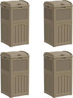 Greesum 33 Gallon Resin Outdoor Trash Can by BuynowfromGreesum