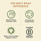 Bee's Wrap Vegan Beeswax Wraps for Food - Image 9
