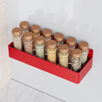 Mystozer Magnetic Spice Rack for Refrigerator, Kitchen Organizer and Storage - Image 2