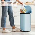PayLessHere Stainless Steel Trash Can - Image 2