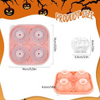 Orange 3D Pumpkin Ice Cube Tray - Image 3