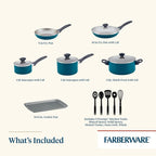 Farberware 20361 Dishwasher Safe Nonstick Cookware Set / Pots and Pans Set - Image 2