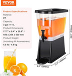 VEVOR Beverage Dispenser, 3 Gallon Drink Dispenser - Image 7