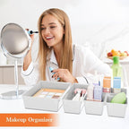 SpaceHacks 25 PCS Plastic Drawer Organizer Set, 4-Size Versatile Organizer - Image 5